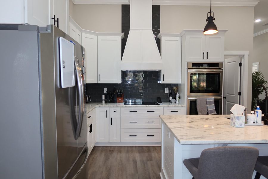 Furnished interior view inside a new home in , Santee (Image 9).