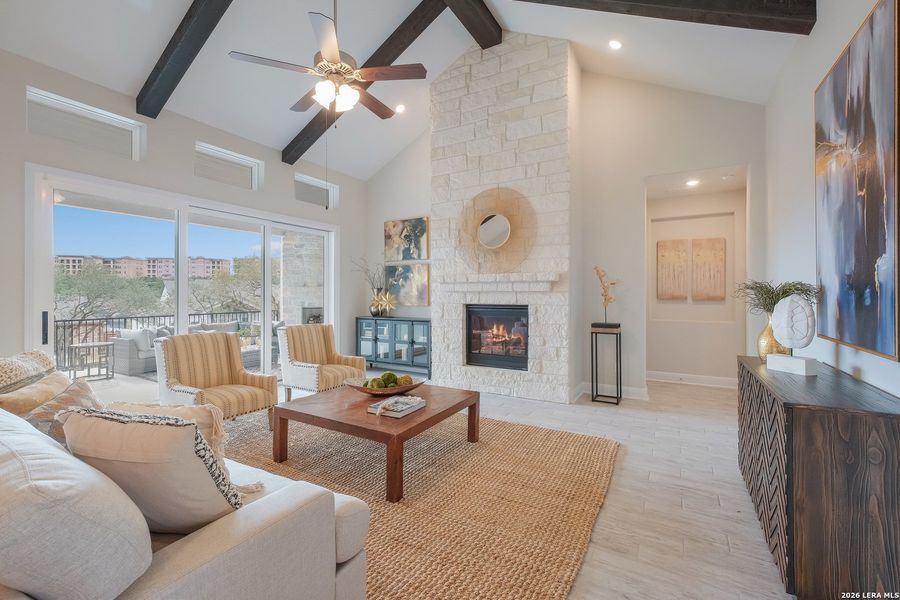 Furnished interior view inside a new home in , Castroville (Image 8). Furnished interior view inside a new home in , Castroville (Image 8).