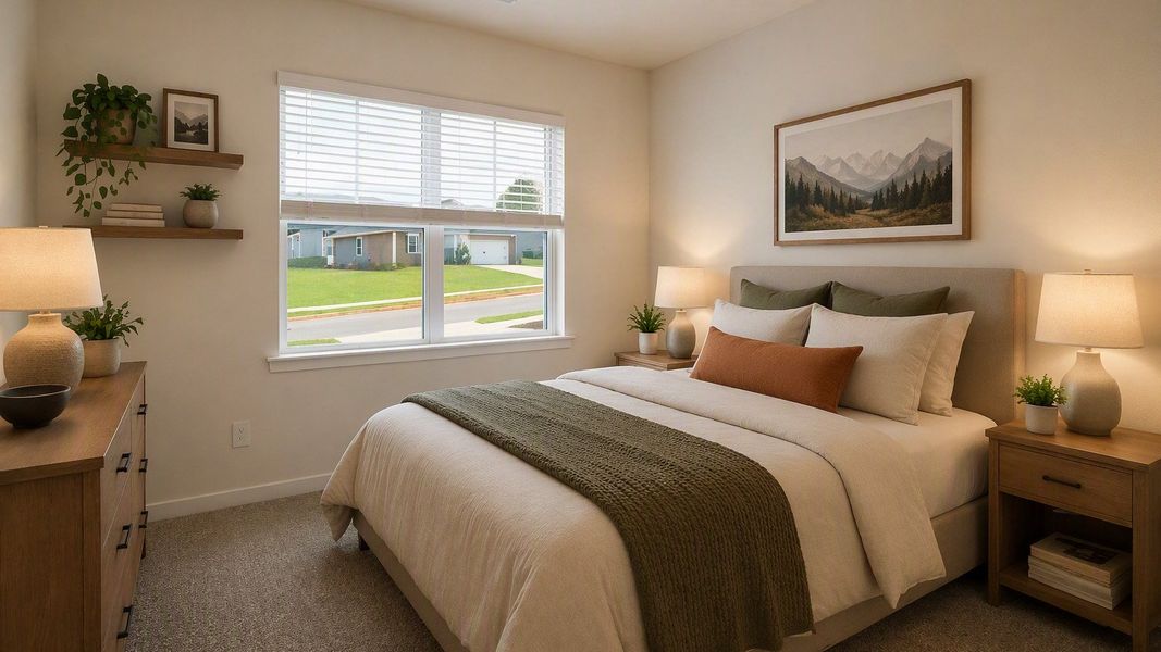 Representative furnished interior of a home built from the Aria by D.R. Horton in Valley View, Waynesville (Image 7). Representative furnished interior of a home built from the Aria by D.R. Horton in Valley View, Waynesville (Image 7).