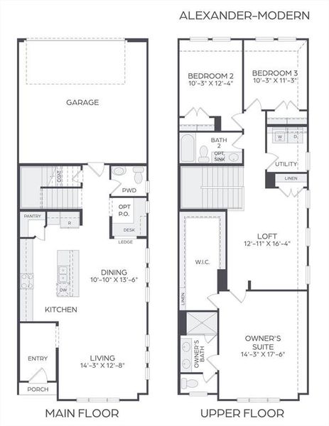 Our wonderful end unit Alexander plan offers everything you have been searching for in a dream home!