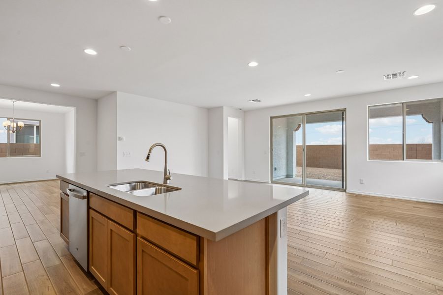 Furnished interior view inside a new home in Rancho Mercado, Surprise (Image 15).