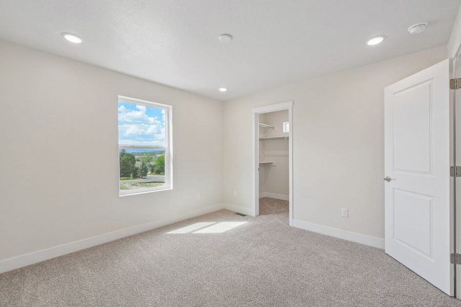 Spacious, unfurnished interior of a new home in Pony Park, Colorado Springs (Image 37). Spacious, unfurnished interior of a new home in Pony Park, Colorado Springs (Image 37).