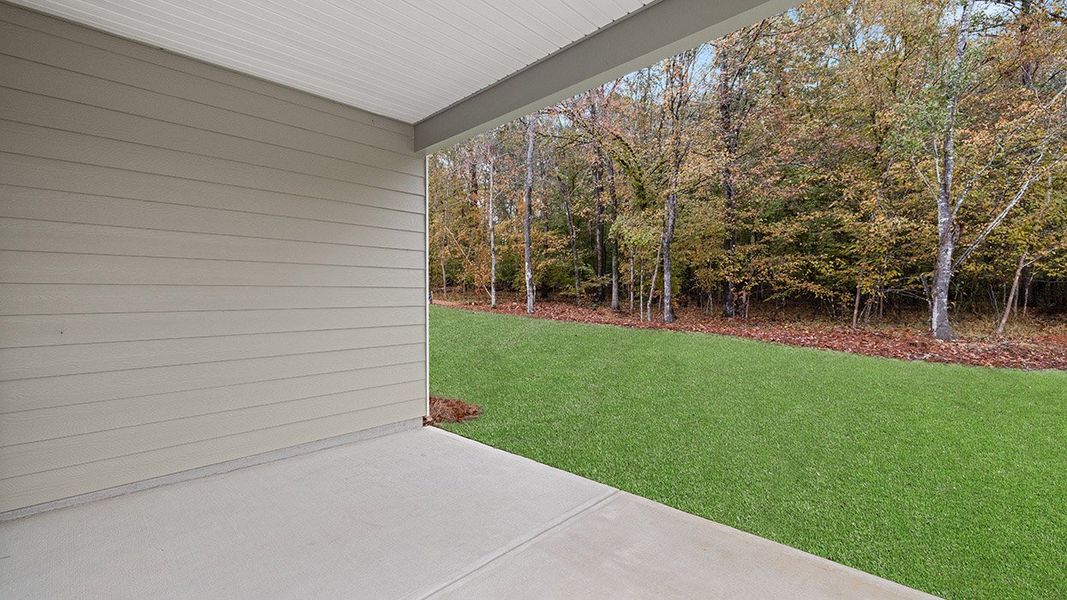 Representative exterior details of a home built from the GROVER Express by D.R. Horton in Kingston Ranch at Lake Oconee, Buckhead (Image 4). Representative exterior details of a home built from the GROVER Express by D.R. Horton in Kingston Ranch at Lake Oconee, Buckhead (Image 4).
