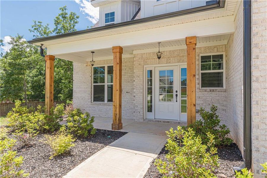 Exterior details and patio area of a home in , McDonough (Image 3).