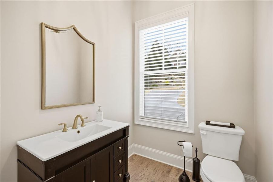 Furnished interior view inside a new home in , Dawsonville (Image 34).
