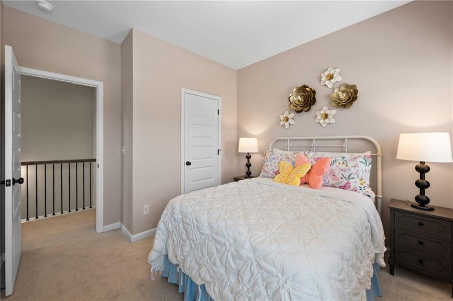 Furnished interior view inside a new home in Townes At The Stiles, Cartersville (Image 13). Furnished interior view inside a new home in Townes At The Stiles, Cartersville (Image 13).