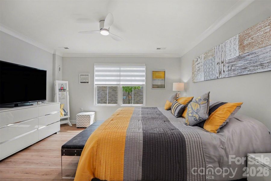 Furnished interior view inside a new home in Smith Village Townhomes, Troutman (Image 13).