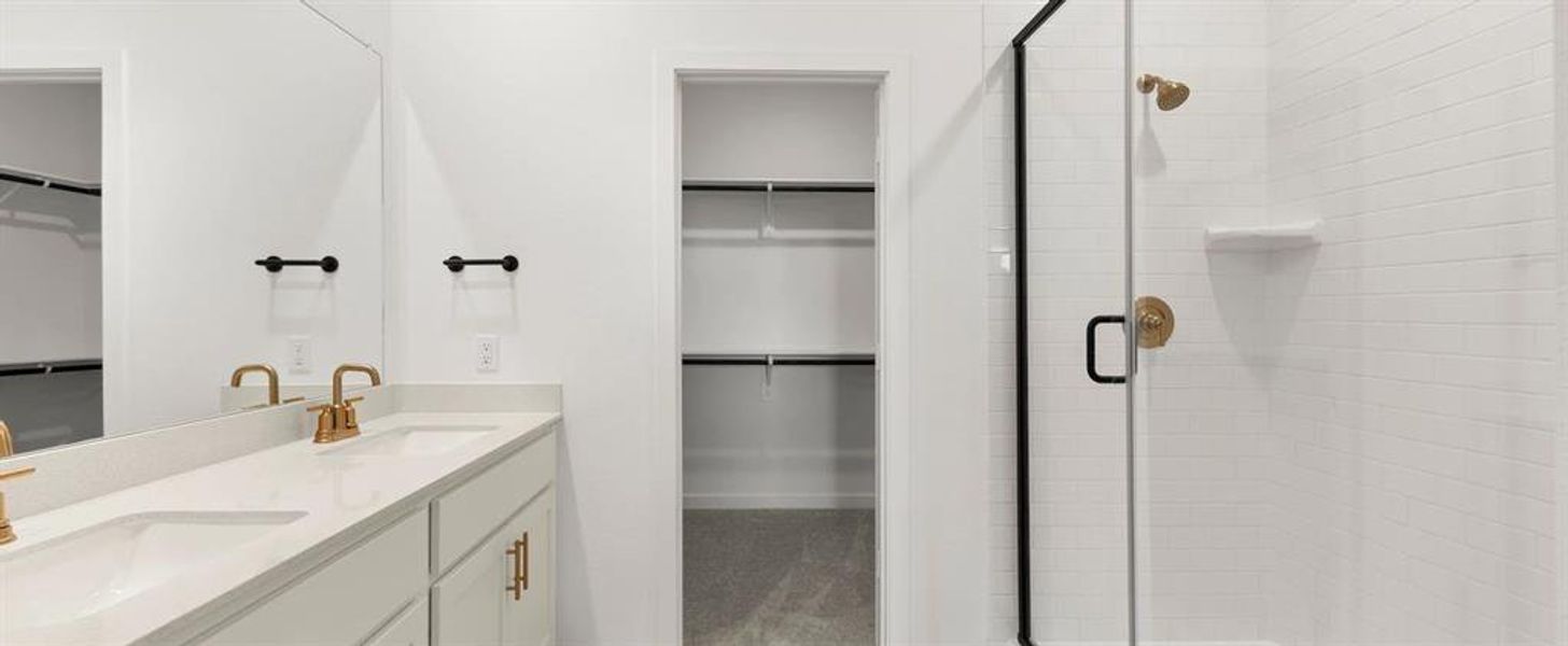 Primary Bathroom featuring the Serene Collection