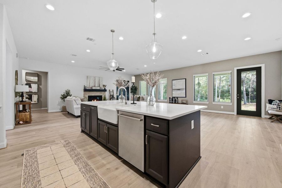 Furnished interior view inside a new home in , Montgomery (Image 10).