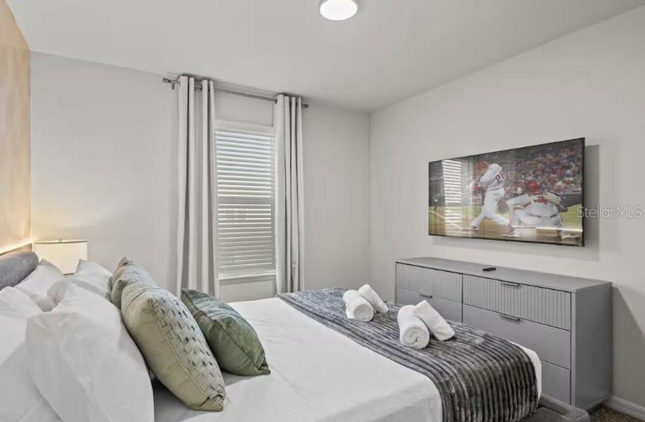 Furnished interior view inside a new home in , Clermont (Image 22).