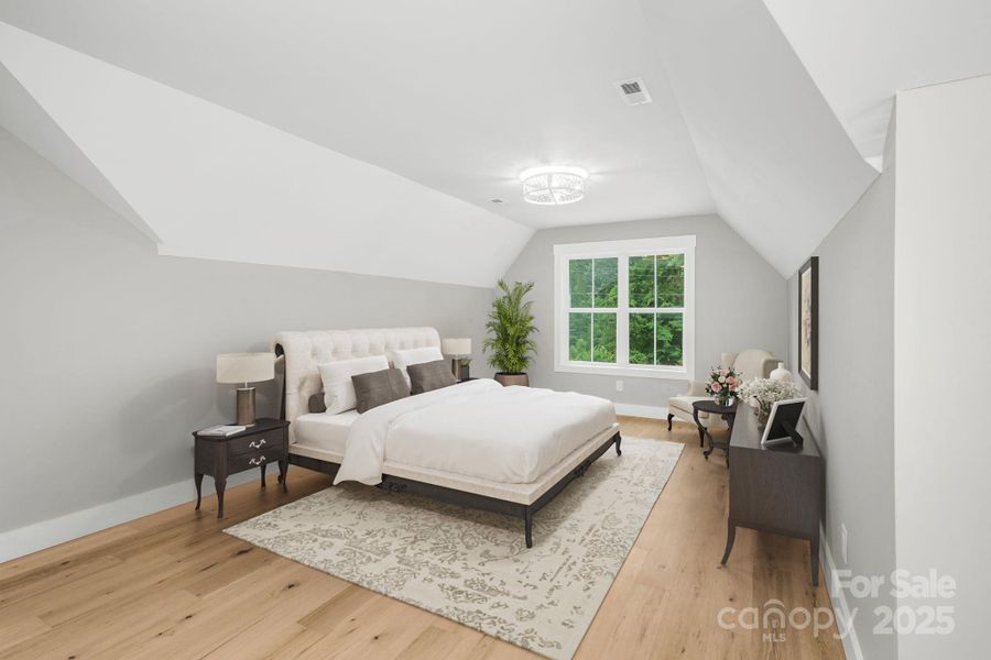 UL Bedroom virtually staged