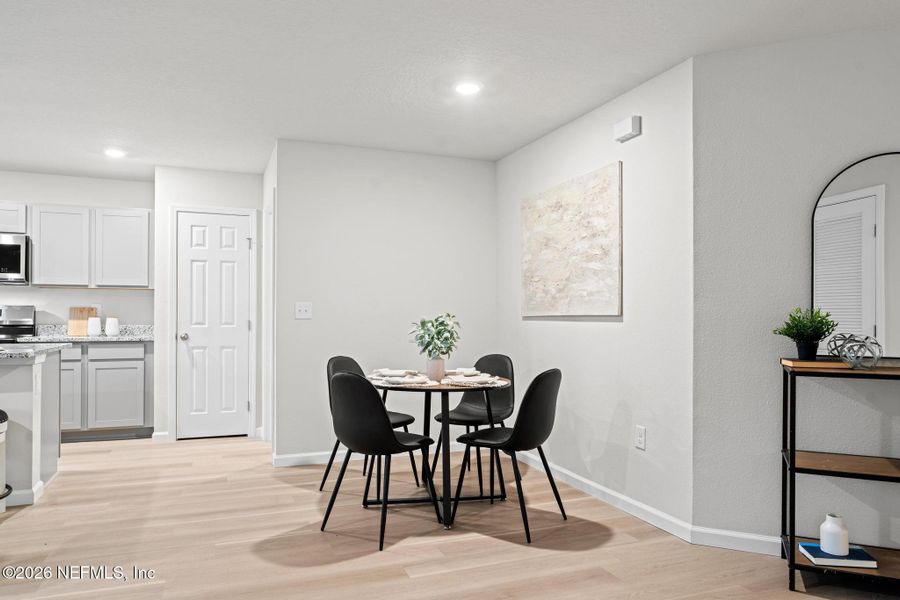 Furnished interior view inside a new home in , Jacksonville (Image 12).