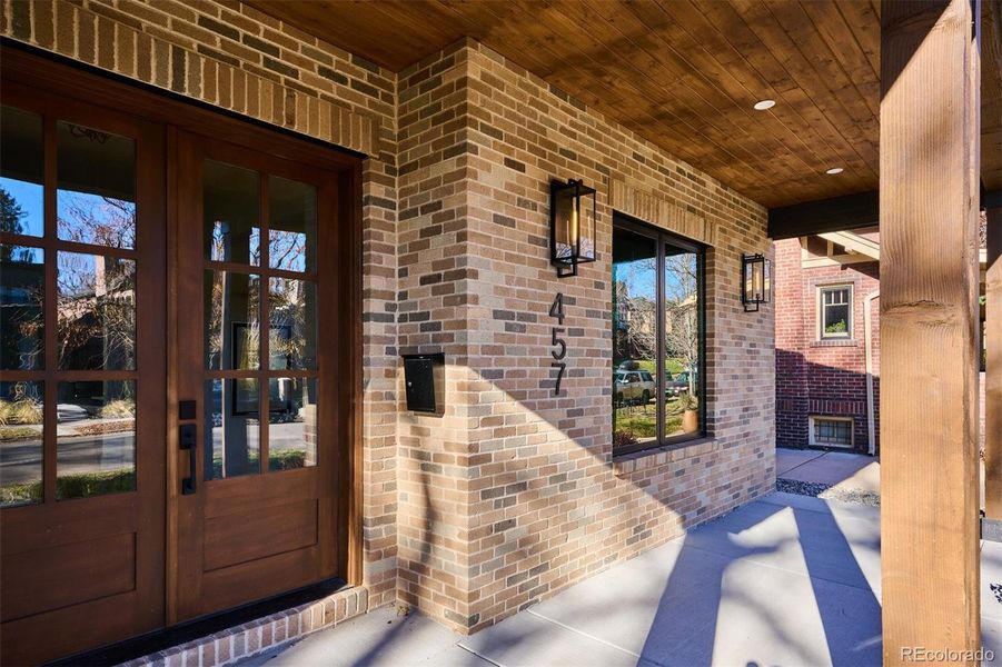 Exterior details and patio area of a home in , Denver (Image 3).