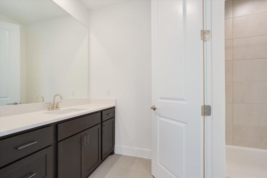 Furnished interior view inside a new home in Leander Estates, Leander (Image 16).