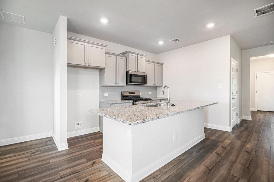 Furnished interior view inside a new home in Bayou Maison, Dickinson (Image 7).