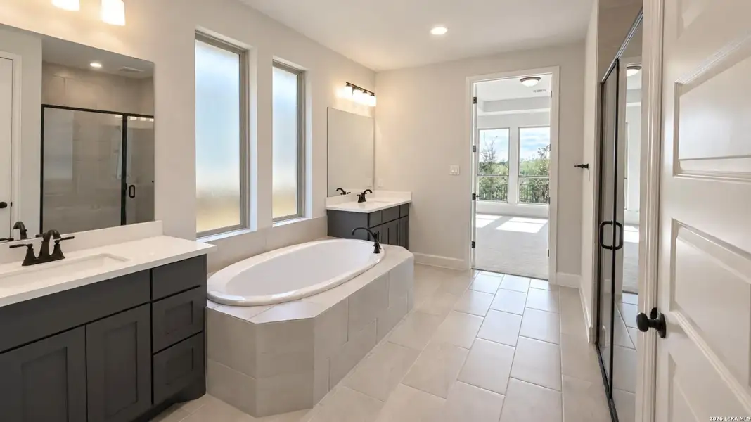Furnished interior view inside a new home in Mayfair, New Braunfels (Image 12). Furnished interior view inside a new home in Mayfair, New Braunfels (Image 12).