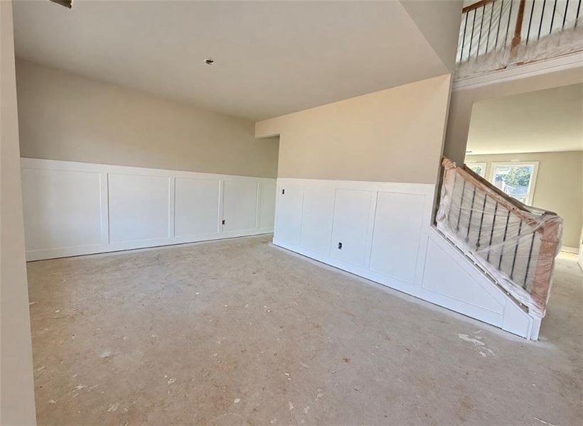 In-progress construction of a new home in , Hoschton, GA (Image 7).
