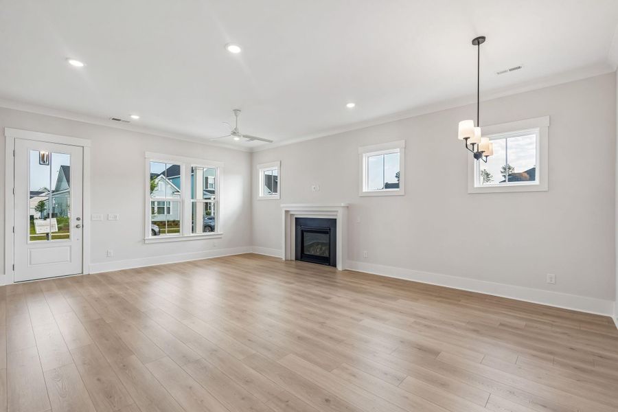 Spacious, unfurnished interior of a new home in Nexton, Summerville (Image 19). Spacious, unfurnished interior of a new home in Nexton, Summerville (Image 19).