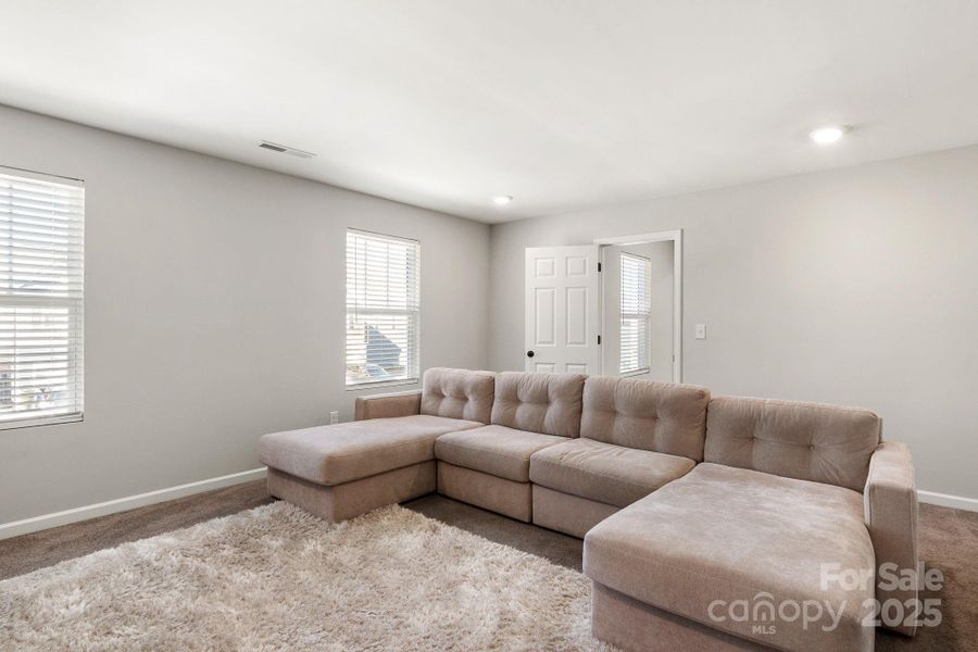 Furnished interior view inside a new home in , York (Image 12). Furnished interior view inside a new home in , York (Image 12).