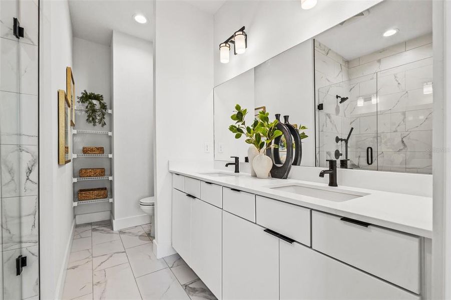 Primary Bathroom/Double Vanities