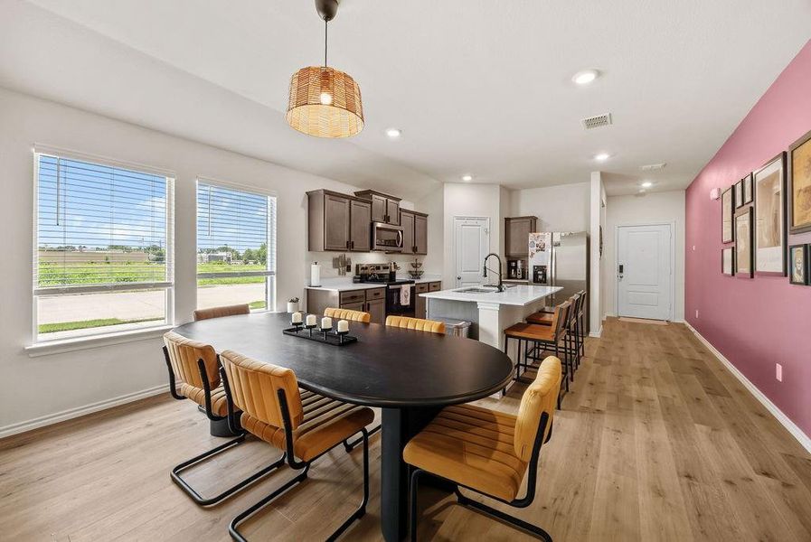 Furnished interior view inside a new home in Leonard Crossing, Leonard (Image 10).
