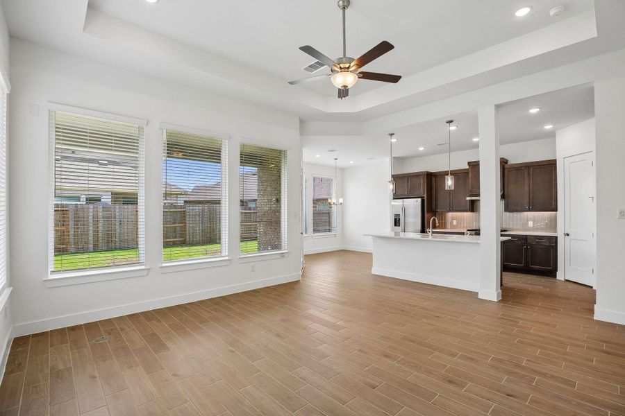 Spacious, unfurnished interior of a new home in The Trails 50's, New Caney (Image 20). Spacious, unfurnished interior of a new home in The Trails 50's, New Caney (Image 20).