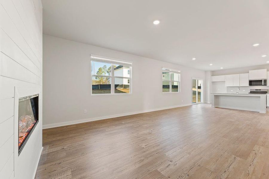 Spacious, unfurnished interior of a new home in Reserve at Gum Springs, Jefferson (Image 21). Spacious, unfurnished interior of a new home in Reserve at Gum Springs, Jefferson (Image 21).