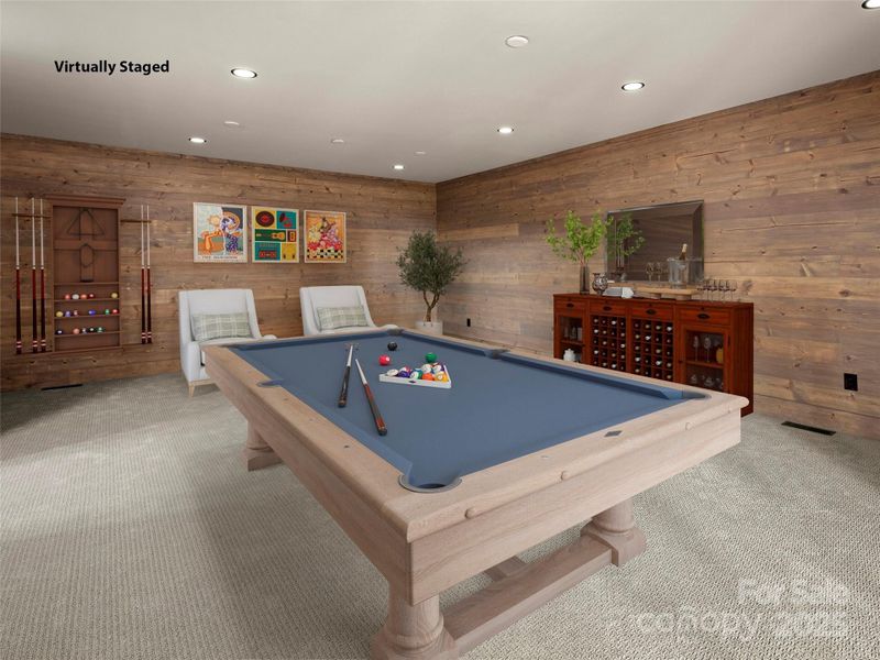 Furnished interior view inside a new home in , Maggie Valley (Image 30).