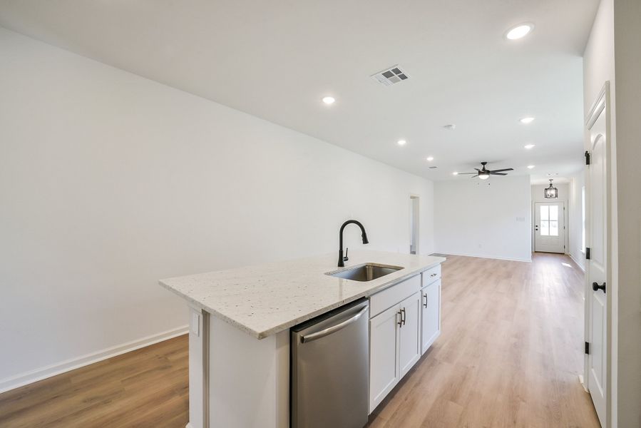 Furnished interior view inside a new home in Mostyn Springs, Magnolia (Image 13).