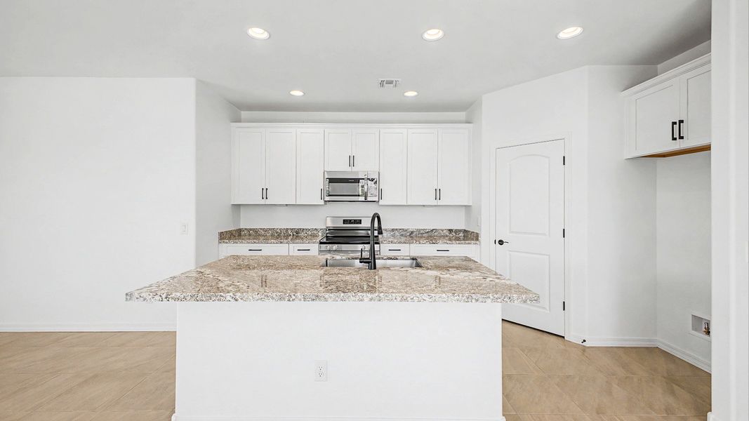 Furnished interior view inside a new home in Castillo at Anderson Parc, Buckeye (Image 6).