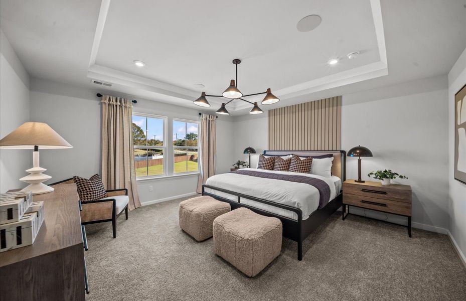 Representative furnished interior of a home built from the Valen by Pulte Homes in Sparrow Creek, Boiling Springs (Image 19).