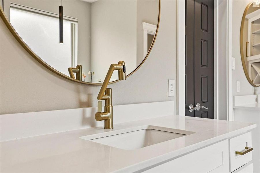 Close-up of interior finishes inside a home in , Denison (Image 19). Close-up of interior finishes inside a home in , Denison (Image 19).