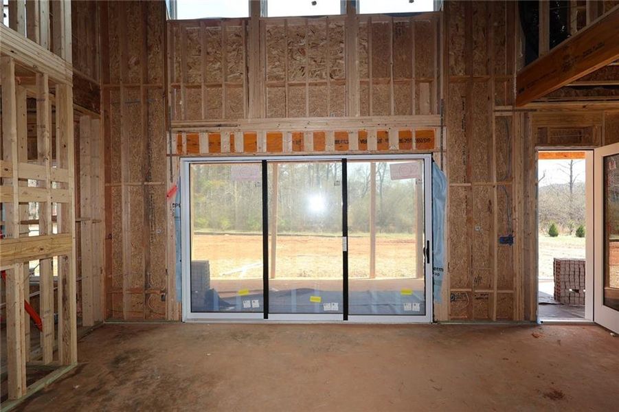 In-progress construction of a new home in Meadow Brook Farms, Cumming, GA (Image 6).