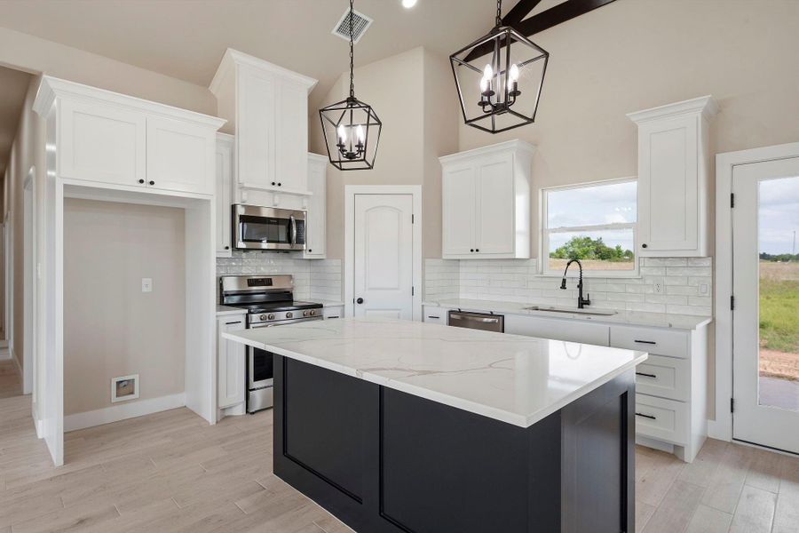 Furnished interior view inside a new home in , Franklin (Image 4).