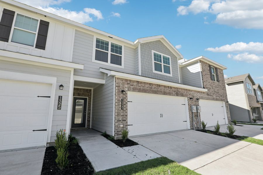 Exterior details and patio area of a home in Coyote Meadows, Anna (Image 1). Exterior details and patio area of a home in Coyote Meadows, Anna (Image 1).