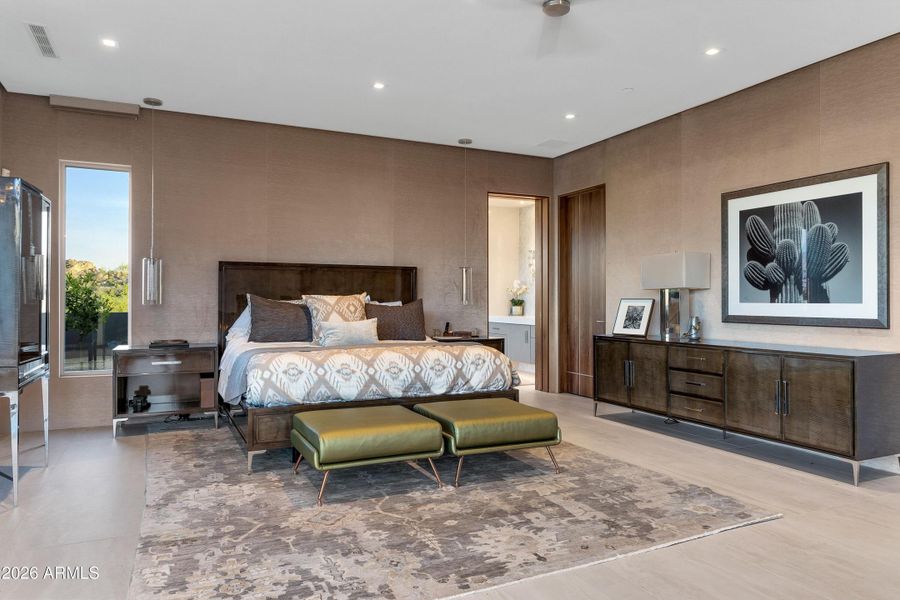 Primary Suite with Dual Closets