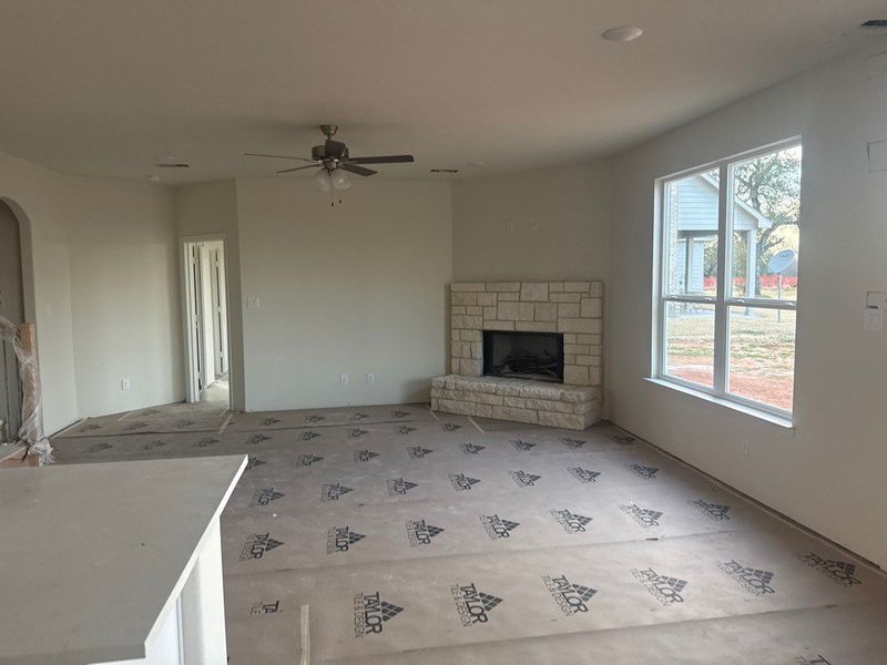 In-progress construction of a new home in Covenant Springs, Springtown, TX (Image 7). In-progress construction of a new home in Covenant Springs, Springtown, TX (Image 7).