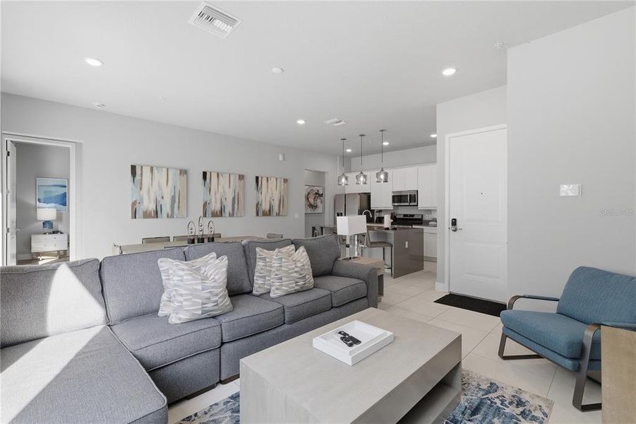 Furnished interior view inside a new home in , Reunion (Image 11). Furnished interior view inside a new home in , Reunion (Image 11).