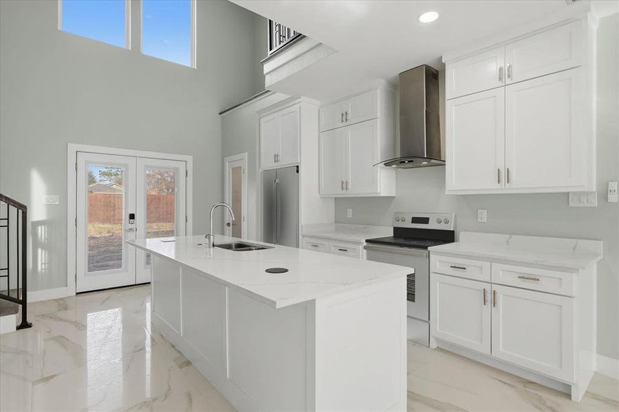 Furnished interior view inside a new home in , Dallas (Image 12). Furnished interior view inside a new home in , Dallas (Image 12).