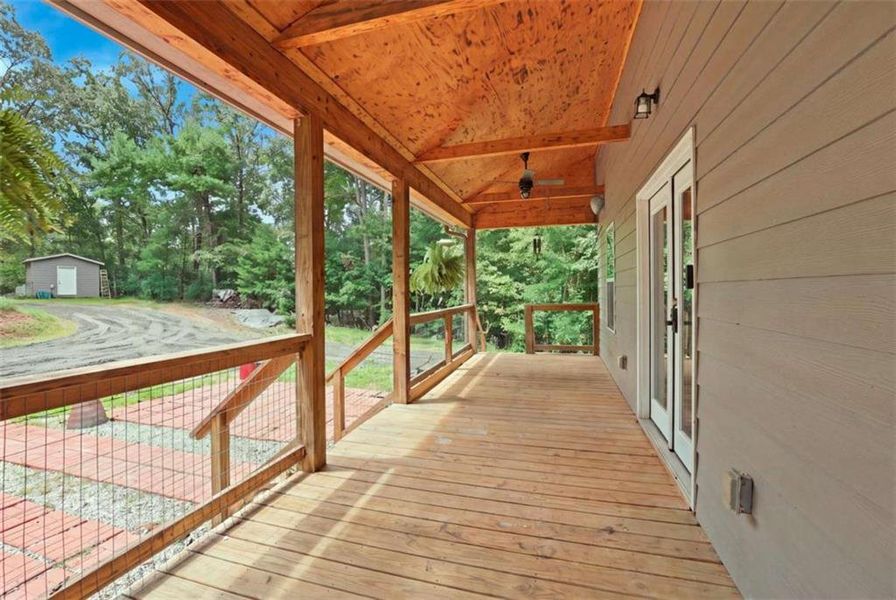 Exterior details and patio area of a home in , Cleveland (Image 21).