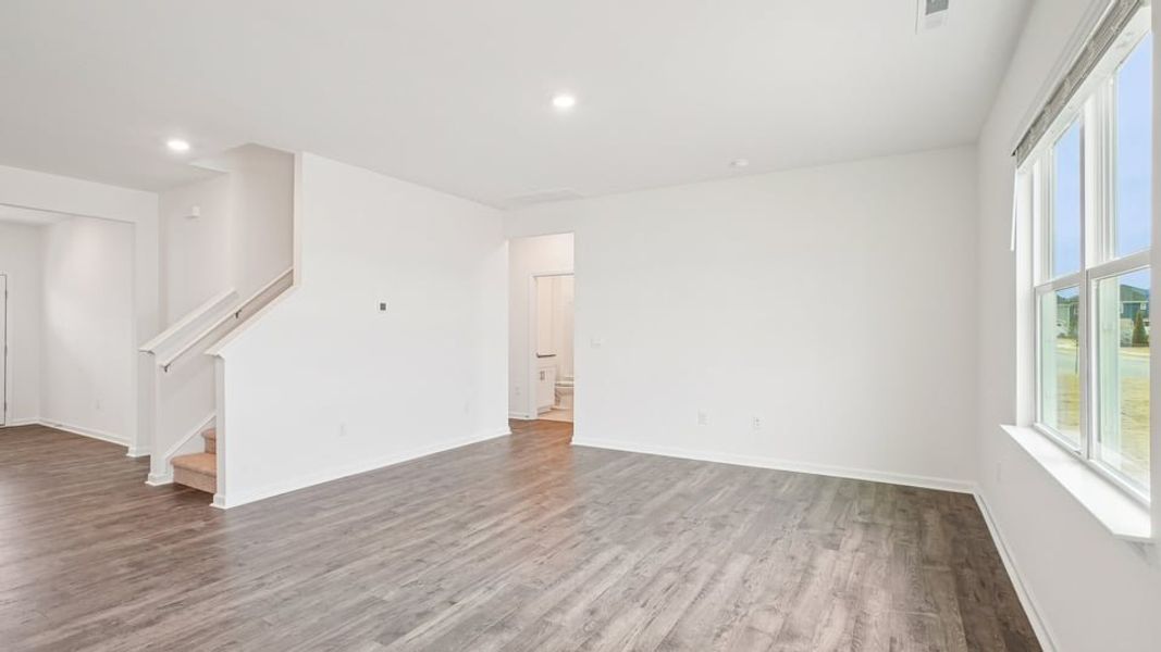 Spacious, unfurnished interior of a new home in The Reserve at Prestleigh, Wake Forest (Image 11). Spacious, unfurnished interior of a new home in The Reserve at Prestleigh, Wake Forest (Image 11).