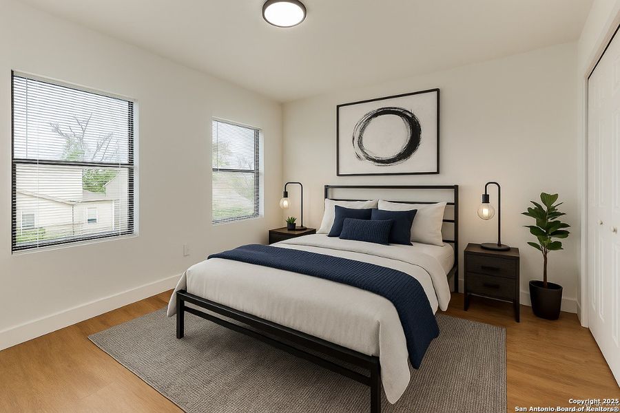 Furnished interior view inside a new home in , San Antonio (Image 14). Furnished interior view inside a new home in , San Antonio (Image 14).