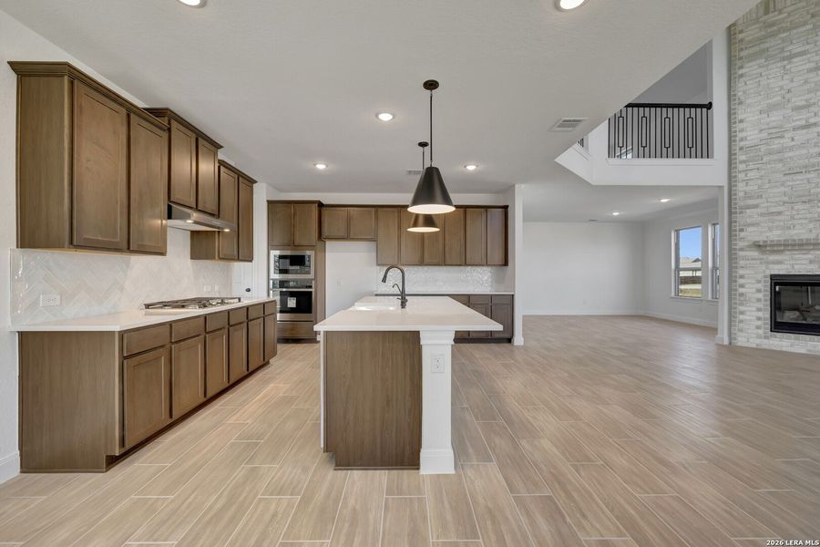 Furnished interior view inside a new home in Everly Estates, San Antonio (Image 15).