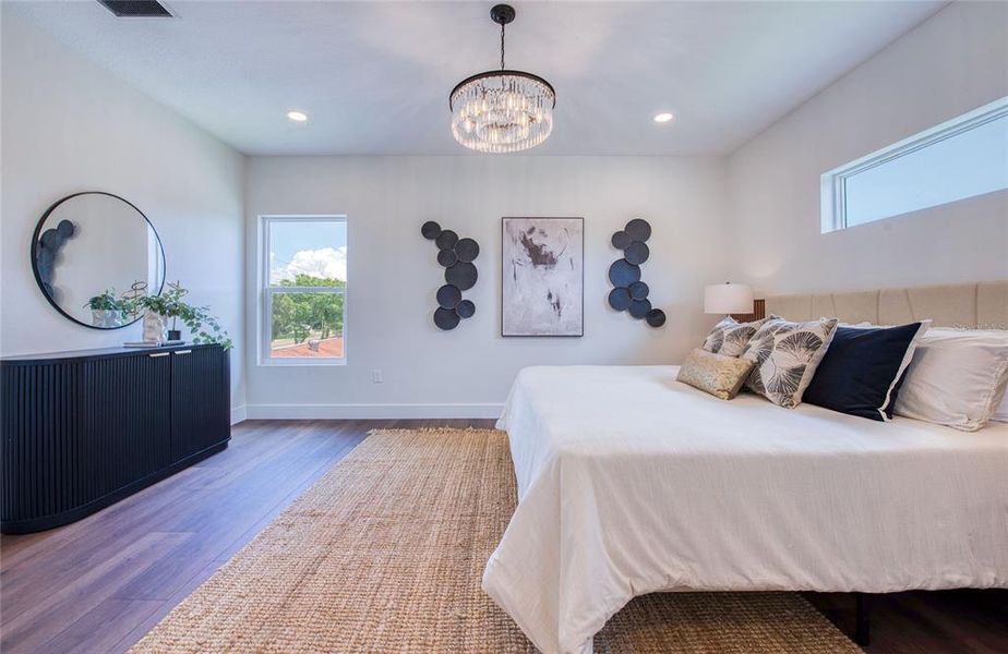 Furnished interior view inside a new home in , Palm Harbor (Image 32).