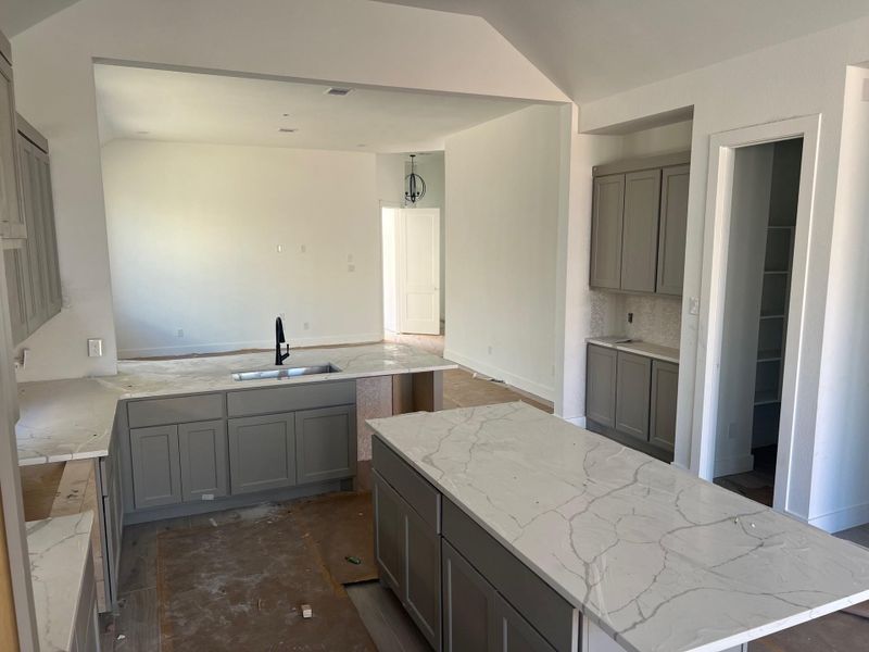 In-progress construction of a new home in Wood Leaf Reserve, Tomball, TX (Image 17).