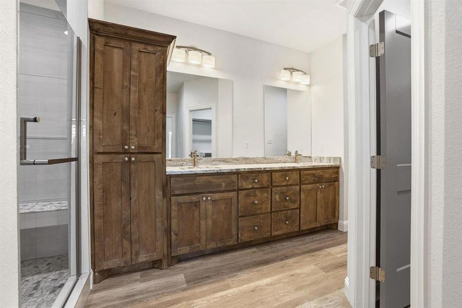 Furnished interior view inside a new home in , Ector (Image 7).