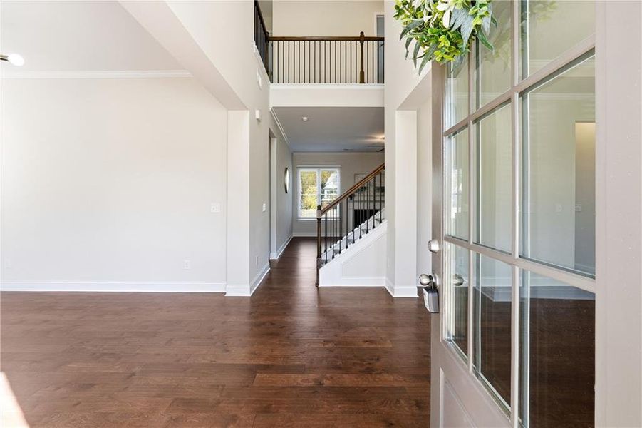 Spacious, unfurnished interior of a new home in , Sugar Hill (Image 12). Spacious, unfurnished interior of a new home in , Sugar Hill (Image 12).