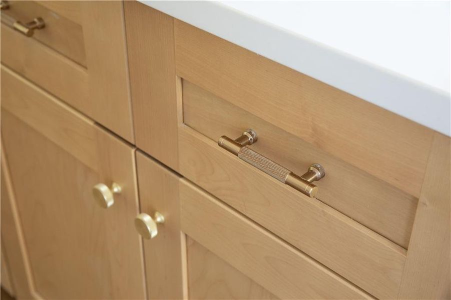 Close-up of interior finishes inside a home in , Atlanta (Image 17).