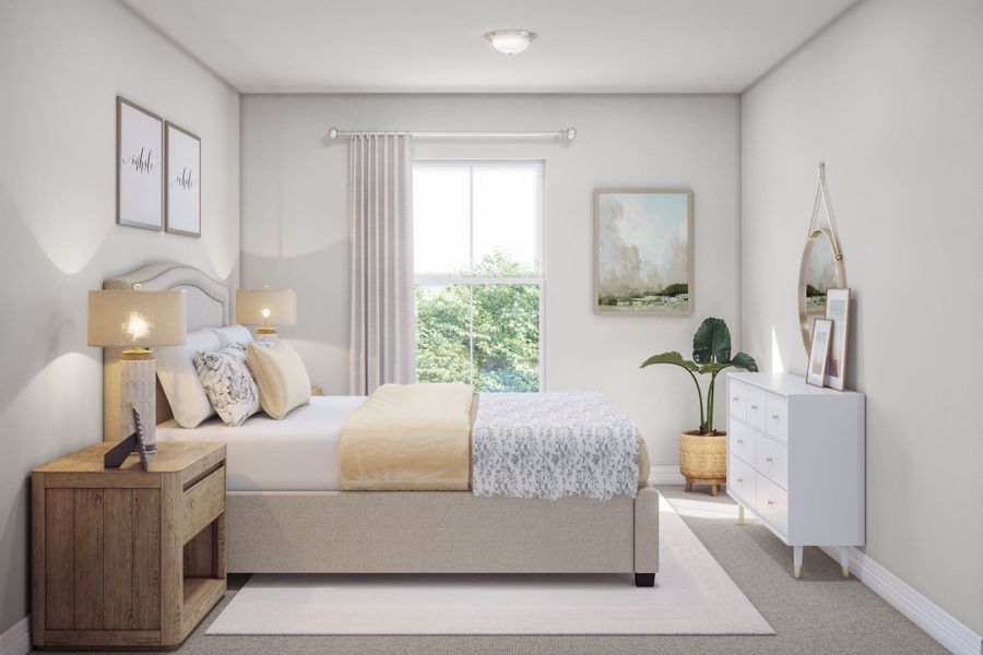 Furnished interior view inside a new home in Mason Woods, Cypress (Image 13). Furnished interior view inside a new home in Mason Woods, Cypress (Image 13).