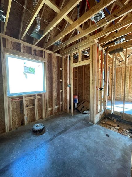 Primary Suite Walk-In Shower, Separate Toilet room and a relaxing free standing tub